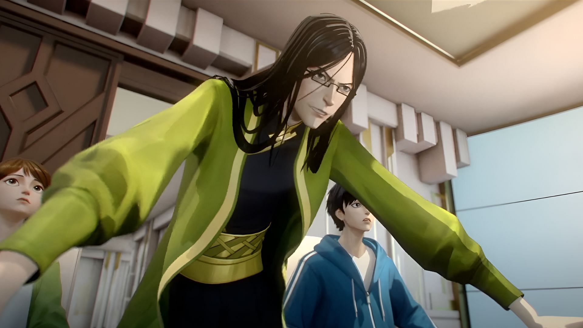 Enlighter as seen in To Be Hero X (Image via Pb Animation Co. Ltd., LAN Studio, Paper Plane Animation Studio)